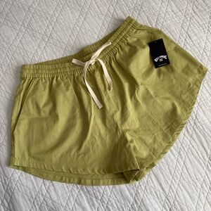 Billabong Olive Pipeline Shorts NWT